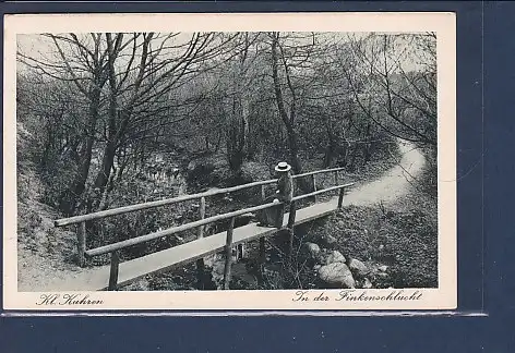 AK Kl. Kuhren In der Finkenschlucht 1930