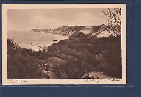AK Kl. Kuhren Blick auf die Steilküste 1930
