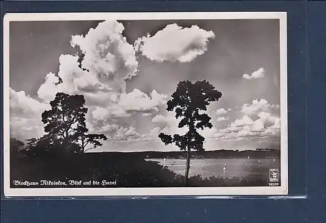 AK Blockhaus Nikolskoe Blick auf die Havel 1940