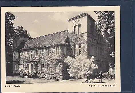 AK Tegel - Schloß Aufn. der Staatl. Bildstelle 1940