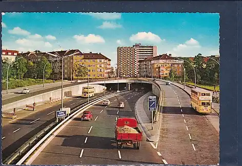 AK Berlin Halensee Stadtautobahn 1962
