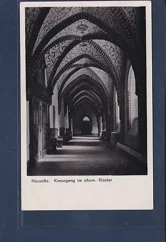 AK Neuzelle Kreuzgang im ehem. Kloster 1955