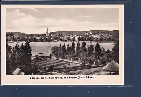AK Blick von der Ferdinandshöhe Bad Buckow 1965