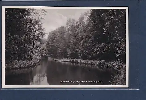 AK Luftkurort Lychen - Woblitzpartie 1940