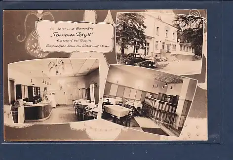AK HO Hotel und Gaststätte Tornows Idyll Egsdorf bei Teupitz 3.Ansichten 1962