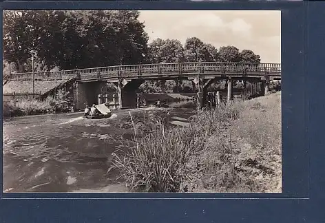 AK Zehdenick Kampbrücke 1960