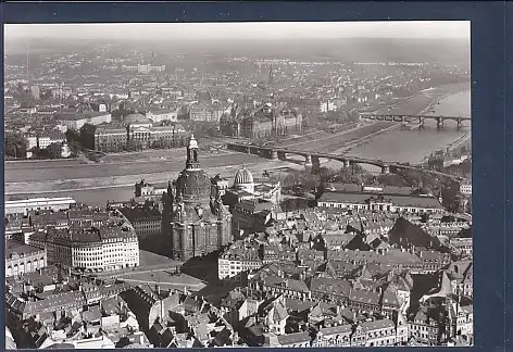 AK Dresden Blick über den Neumarkt und Frauenkirche 1978