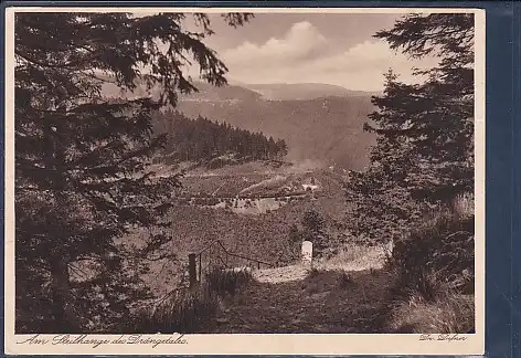 AK Am Steilhange des Drängetales Nordhausen - Wernigeroder Eisenbahn 1940