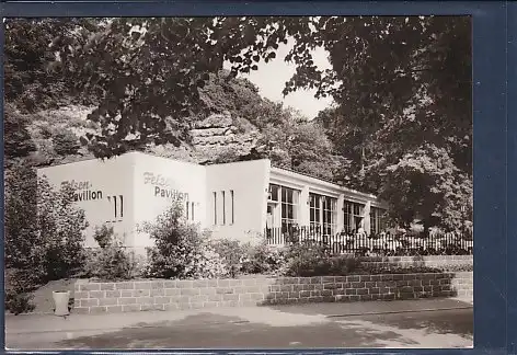 AK Halle HO Gaststätte Felsenpavillon 1974
