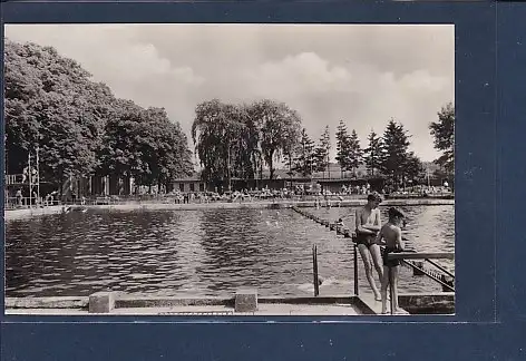 AK Bad Klosterlausnitz Schwimmbad 1960