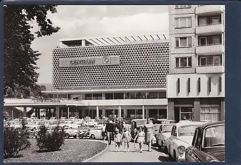 AK Suhl Am Warenhaus Centrum 1976