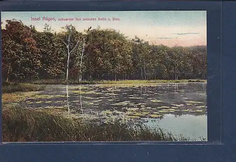 AK Insel Rügen schwarzer See zwischen Sellin u. Binz 1920