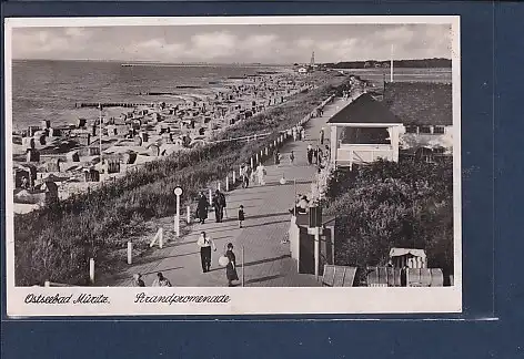 AK Ostseebad Müritz Strandpromenade 1940