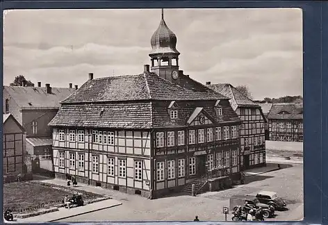 AK Grabow Rathaus 1960