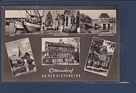 AK Otterndorf an der Niederelbe 6.Ansichten Hafen 1964