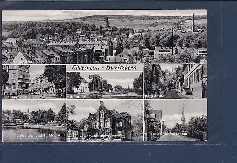 AK Hildesheim - Moritzberg 7.Ansichten Mittelallee - Bergstraße 1950