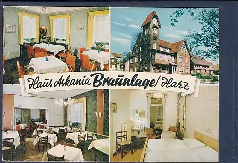 AK Haus Askania Braunlage / Harz 4.Ansichten 1970
