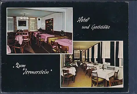 AK Hotel und Gaststätte zum Jermerstein Braunlage 2. Ansichten 1970
