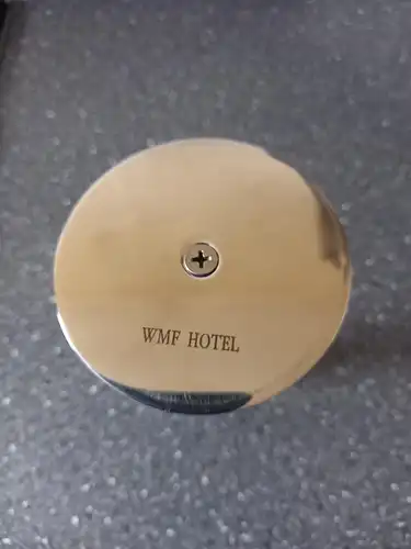 WMF Hotel Blumenvase Pure Cromargan / teilmattiert
