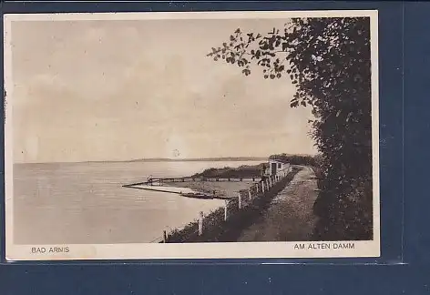 AK Bad Arnis Am Alten Damm 1929