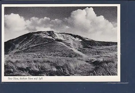 AK Uwe Düne höchste Düne auf Sylt 1940