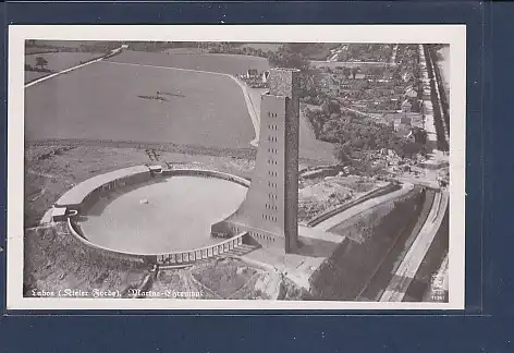 AK Laboe ( Kieler Förde) Marine Ehrenmal Luftbild 1940