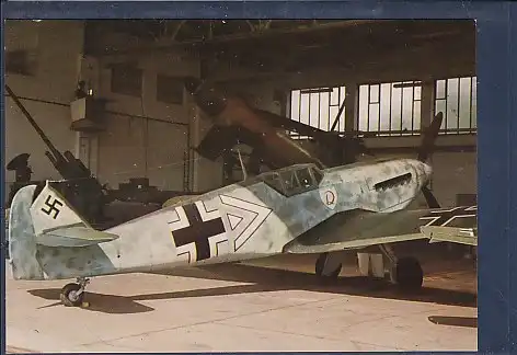 AK Luftwaffen Museum Appen Jagdflugzeug Messerschnitt 1970