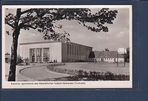 AK Kaiserau Sportschule des Westfälischen Fußball Verbandes ( Turnhalle) 1953