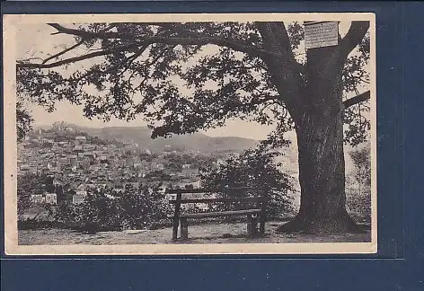 AK Marburg a.L. Blick v.d. Weintrautseiche 1912