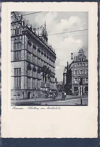 AK Bremen Schütting am Marktplatz 1940