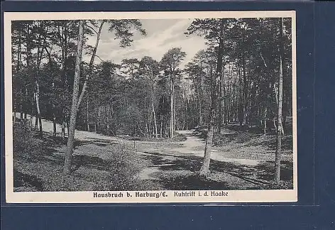 AK Hausbruch b. Harburg Kuhtrift i.d. Haake 1930