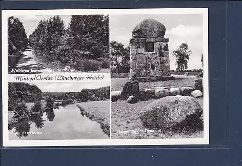 AK Müden / Oertze Lüneburger Heide 3.Ansichten 1957