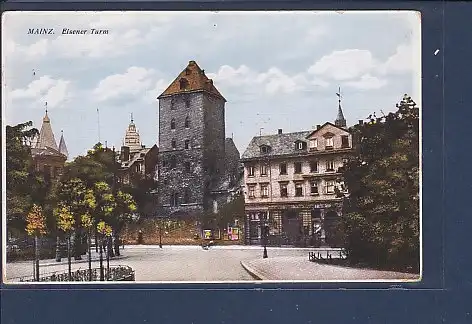 AK Mainz Eisener Turm 1928