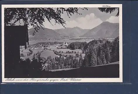 AK Blick von der Prinzenruhe gegen Bad Wiessee 1940