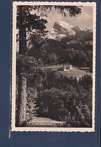 AK Der Berghof am Obersalzberg mit hohen Göll 1940