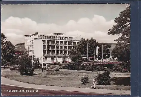 AK Heilbronn a.N. Inselhotel 1965