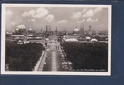 AK Berlin von der Siegessäule aus gesehen 1940