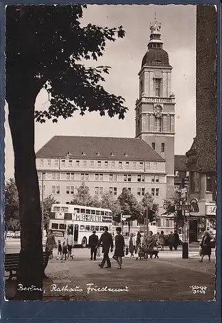 AK Berlin Rathaus Friedenau 1970