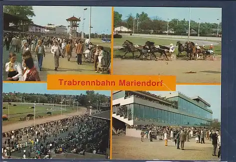 AK Trabrennbahn Mariendorf 4.Ansichten 1970