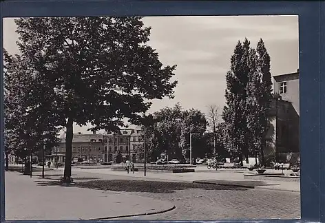 AK Fürstenwalde An der Ernst Thälmann Straße 1966