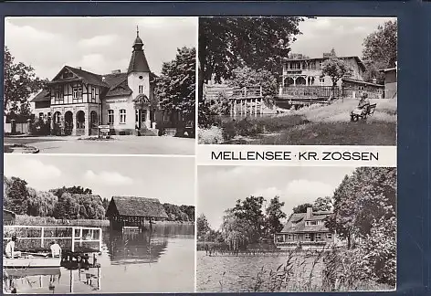 AK Mellensee Kr. Zossen 4.Ansichten 1980