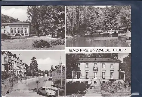 AK Bad Freienwalde Oder 4.Ansichten Kreiskulturhaus 1986