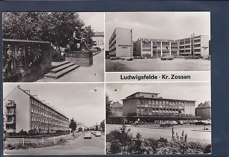 AK Ludwigsfelde Kr. Zossen 4.Ansichten Kontakt Warenhaus 1989