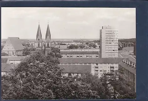 AK Frankfurt Blick zur Konzerthalle und Friedenskirche 1977