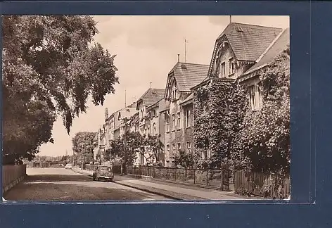 AK Neustrelitz - Bahnhofstraße in Alt Strelitz 1963