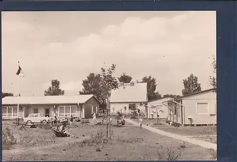 AK Ueckermünde Ortsteil Bellin Urlaubersiedlung 1969