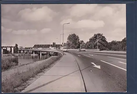 AK Wismar Hochbrücke 1973