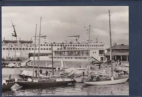 AK Rostock Warnemünde Yachthafen 1975