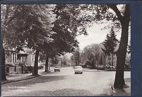 AK Berlin Rahnsdorf Fürstenwalder Allee 1968