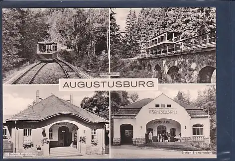 AK Augustusburg 4.Ansichten Station Augustusburg 1980